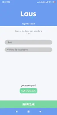 Laus MONITOREO Y SALUD android App screenshot 1